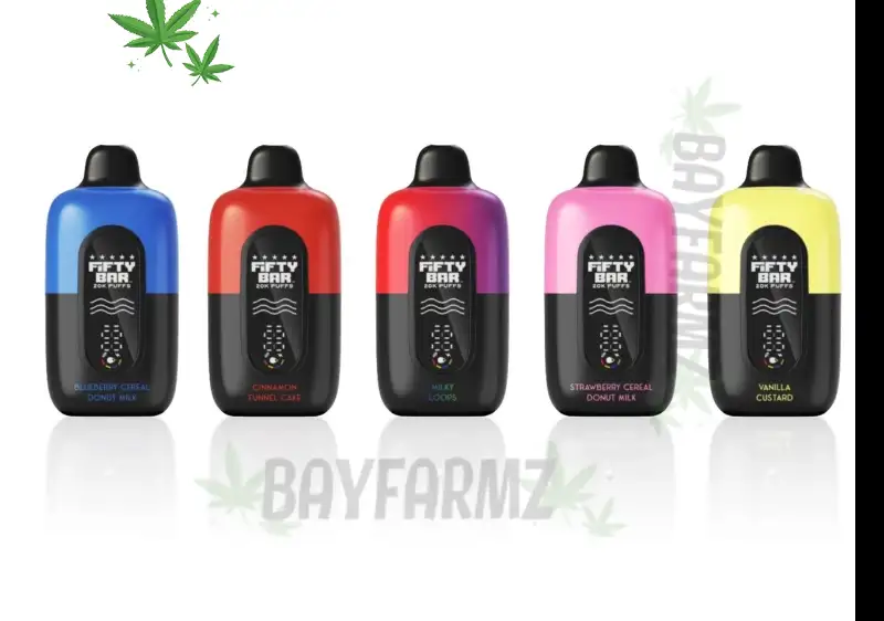 Fifty Bar 20K – 20,000‑Puff Disposable Vape with Bold Ice Flavors at BayFarmz