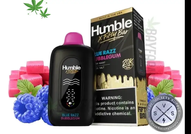Fifty Bar x Humble 20K – 20,000‑Puff Disposable Vape with Bold Ice Flavors | BayFarmz