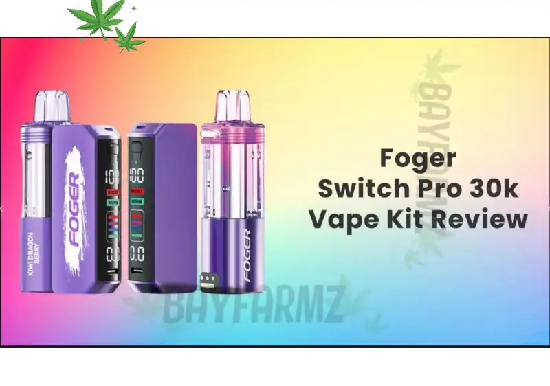 Foger Switch Pro 30K – 30,000‑Puff Disposable Vape with Bold Ice Flavors | BayFarmz