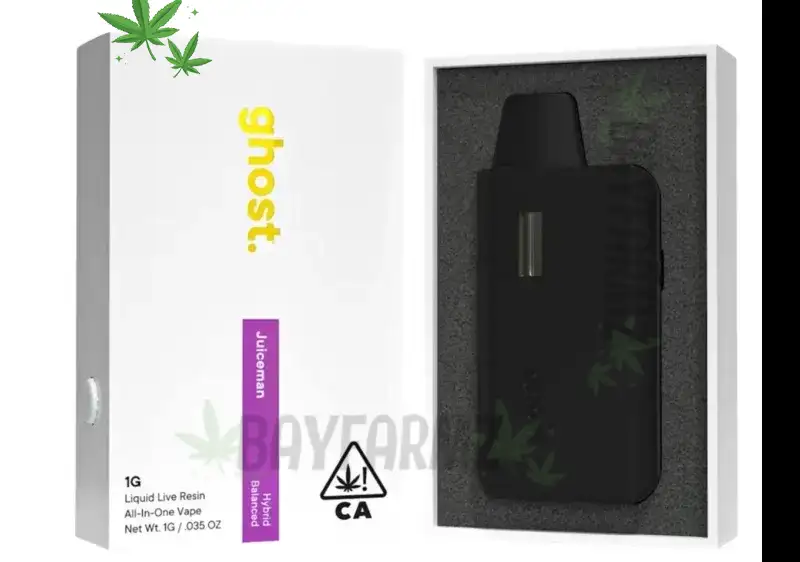 GHOST FARMS LIVE RESIN BALLER – 2G THC Disposable Vape | BayFarmz