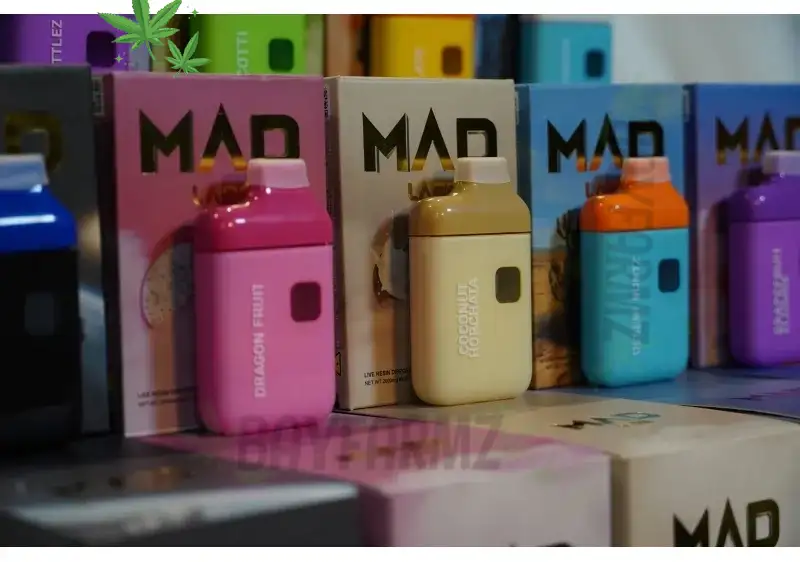 Mad Labs 2G Vapes THC Disposable Vape Pen | Strong Potency & Strain-Specific Flavor