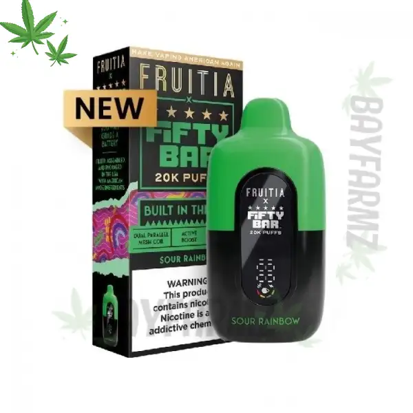 Fifty Bar 20K – 20000 Puff Disposable Vape –