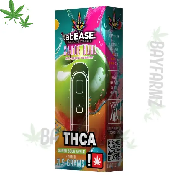 TabEASE Sauce Barz High Terpene THCA 3.5G Dis