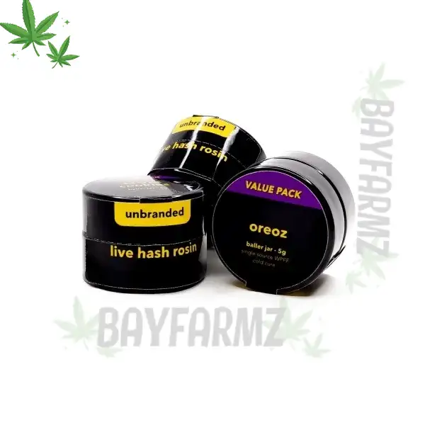 Wazzup Hash Baller Jar – 3.5g Solventless Has