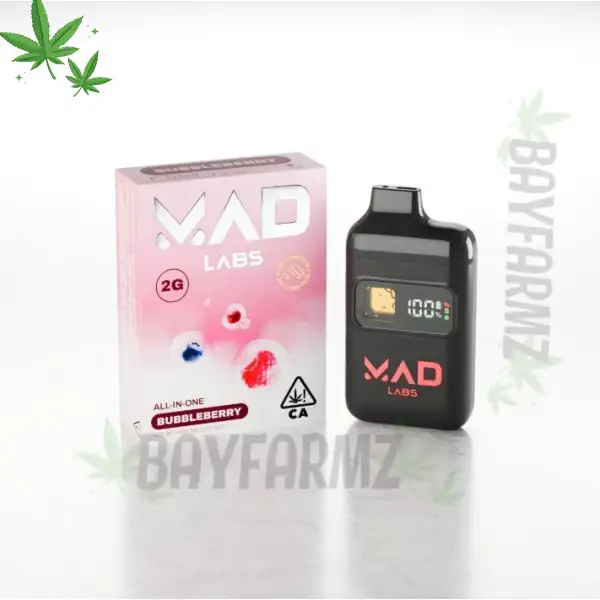Mad Labs 2G Vapes THC Disposable Vape Pen
