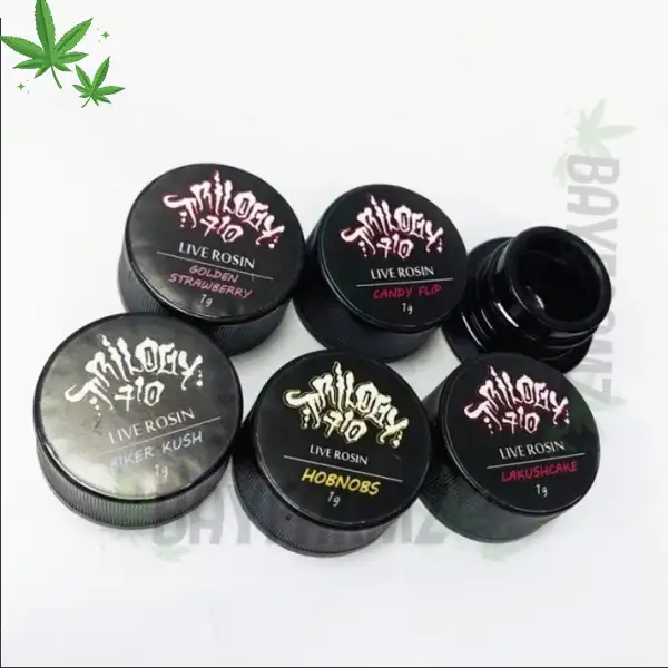 Trilogy 710 Live Rosin Premium Solventless Live Rosin